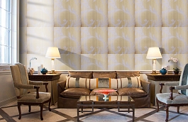 Обои 524-3 фото в интерьере кабинета превью