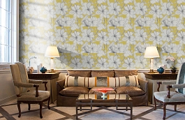 Обои 60126 фото в интерьере кабинета превью