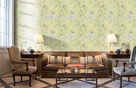 Обои 75019 фото в интерьере кабинета превью