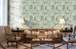 Обои 75483 фото в интерьере кабинета превью