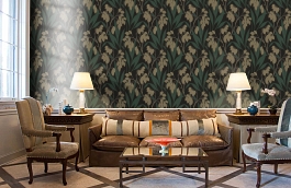 Обои 75786 фото в интерьере кабинета превью