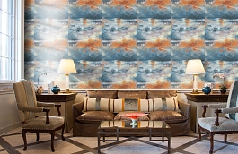 Обои FI70002 фото в интерьере кабинета превью