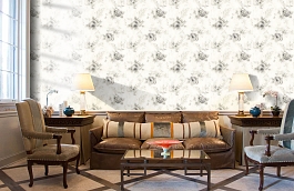 Обои IWB 00935 фото в интерьере кабинета превью