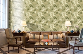 Обои VL70404 фото в интерьере кабинета превью