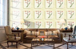 Обои Curtisbotanical-Wpcw18969 фото в интерьере кабинета превью