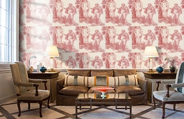 Обои Vauxhallgardens-Cherry-Wp фото в интерьере кабинета превью