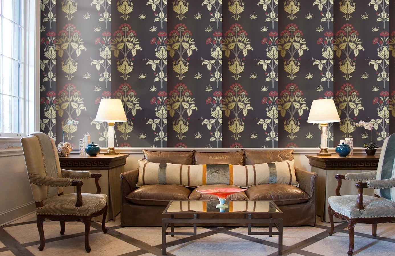 Обои 210352 фото в интерьере кабинета Обои 210352 фото в интерьере кабинета