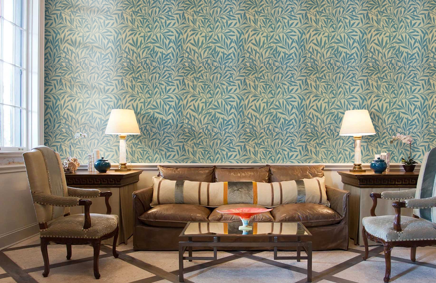 Обои 210382 фото в интерьере кабинета Обои 210382 фото в интерьере кабинета