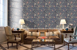 Обои 212540 фото в интерьере кабинета превью