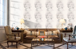 Обои 326346 фото в интерьере кабинета превью