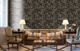 Обои 345931 фото в интерьере кабинета превью