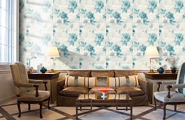 Обои NH51302 фото в интерьере кабинета превью