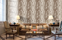 Обои PSN105725 фото в интерьере кабинета превью