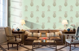 Обои 216325 фото в интерьере кабинета превью