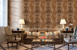 Обои AB20906 фото в интерьере кабинета превью