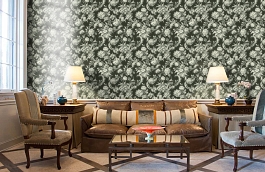 Обои CA80406 фото в интерьере кабинета превью