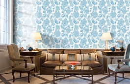 Обои CA80609 фото в интерьере кабинета превью