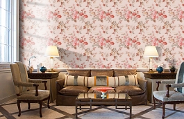 Обои DK70701 фото в интерьере кабинета превью