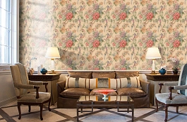 Обои DK70903 фото в интерьере кабинета превью