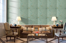 Обои DOPWFI103 фото в интерьере кабинета превью