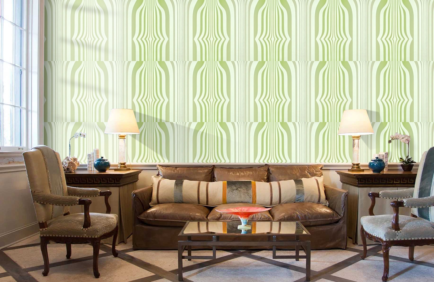 Обои DVIWCO103 фото в интерьере кабинета