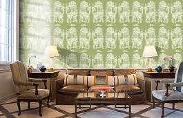 Обои DVIWSI104 фото в интерьере кабинета превью