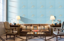 Обои DVIWSW103 фото в интерьере кабинета превью