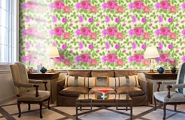 Обои GO40501 фото в интерьере кабинета превью