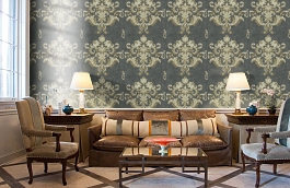 Обои GO41000 фото в интерьере кабинета превью