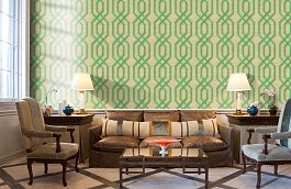 Обои GT21204 фото в интерьере кабинета превью