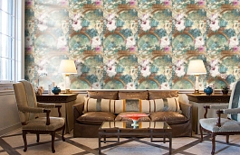 Обои IWB00415 фото в интерьере кабинета превью