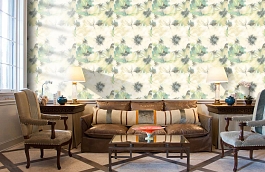 Обои LG90004 фото в интерьере кабинета превью