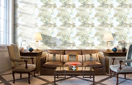 Обои LG90604 фото в интерьере кабинета превью