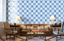 Обои BL40202 фото в интерьере кабинета превью