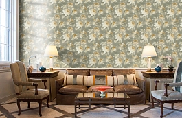 Обои BL40707 фото в интерьере кабинета превью