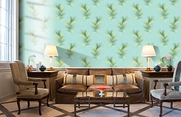 Обои BL41002 фото в интерьере кабинета превью