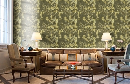 Обои FL70104 фото в интерьере кабинета превью