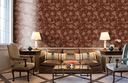 Обои AA6747 фото в интерьере кабинета превью