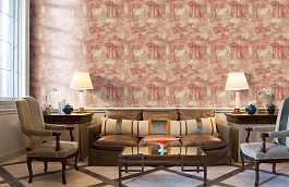 Обои CHP07003 фото в интерьере кабинета превью