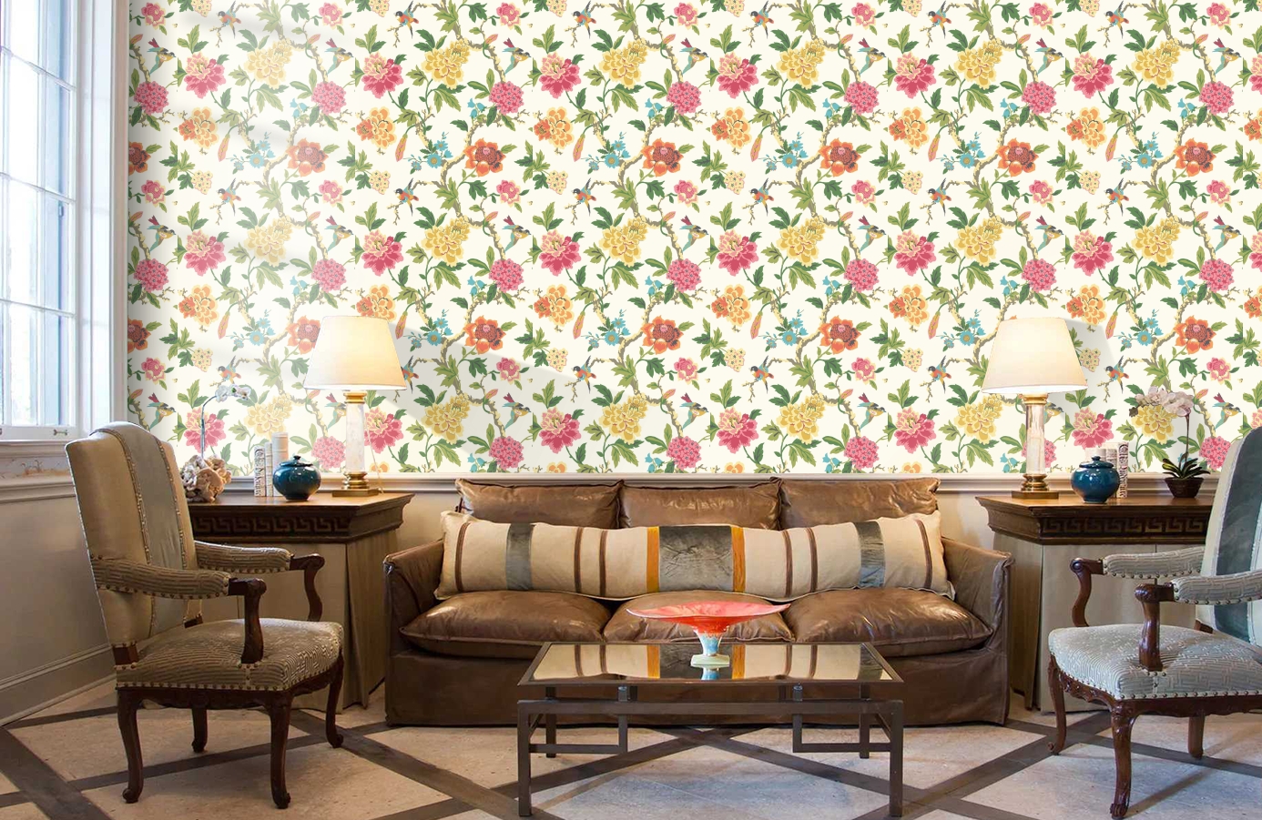 Обои GP5901 фото в интерьере кабинета