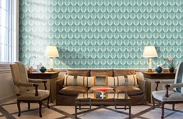 Обои GP5920 фото в интерьере кабинета превью