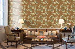 Обои NP6338 фото в интерьере кабинета превью