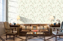 Обои SH5508 фото в интерьере кабинета превью