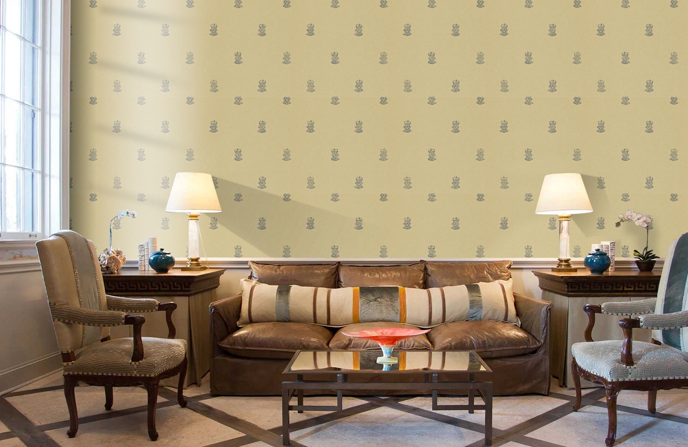 Обои ZINW310068 фото в интерьере кабинета Обои ZINW310068 фото в интерьере кабинета