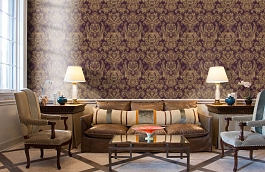 Обои ZQUA310989 фото в интерьере кабинета превью