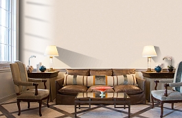 Обои KT10137 фото в интерьере кабинета превью