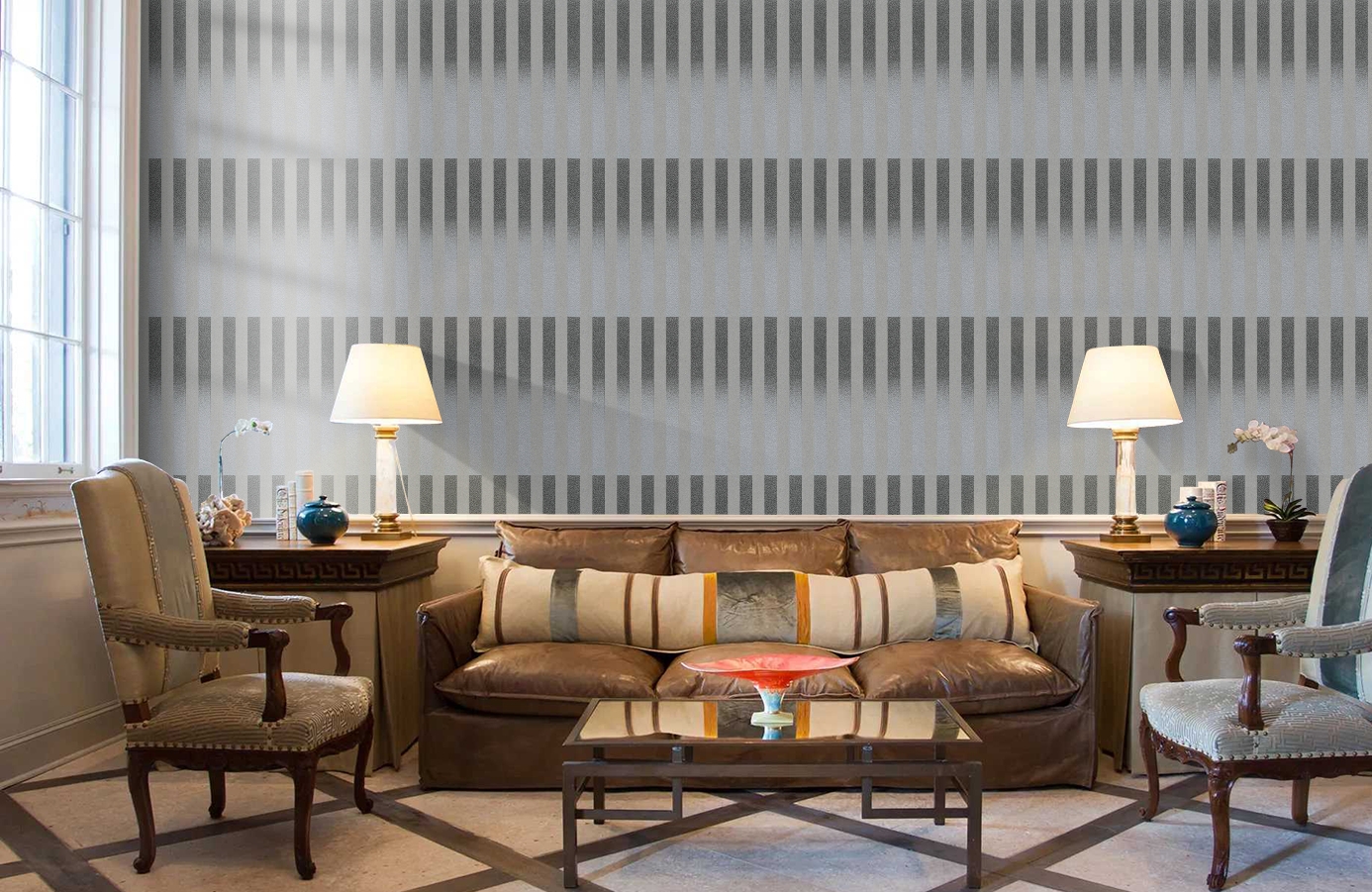 Обои 273260 фото в интерьере кабинета