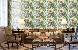 Обои 30015-2 фото в интерьере кабинета превью