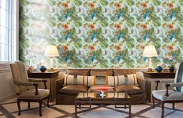 Обои 30015-2 фото в интерьере кабинета превью