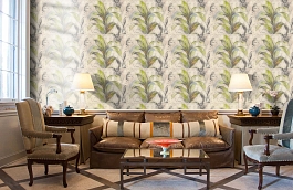 Обои 30456-4 фото в интерьере кабинета превью